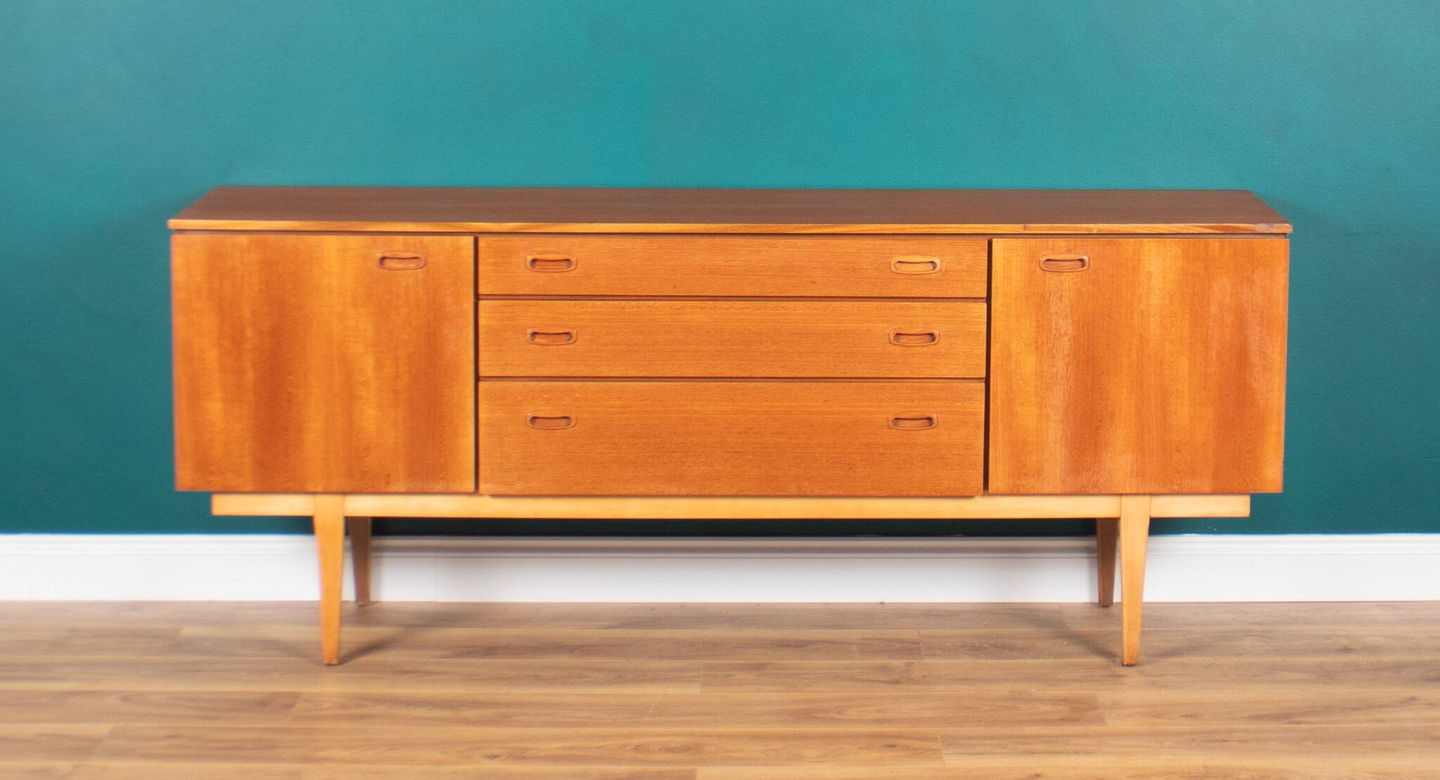 Retro teak 1960s nathan mid century sideboard