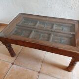 Table basse inspiration indienne