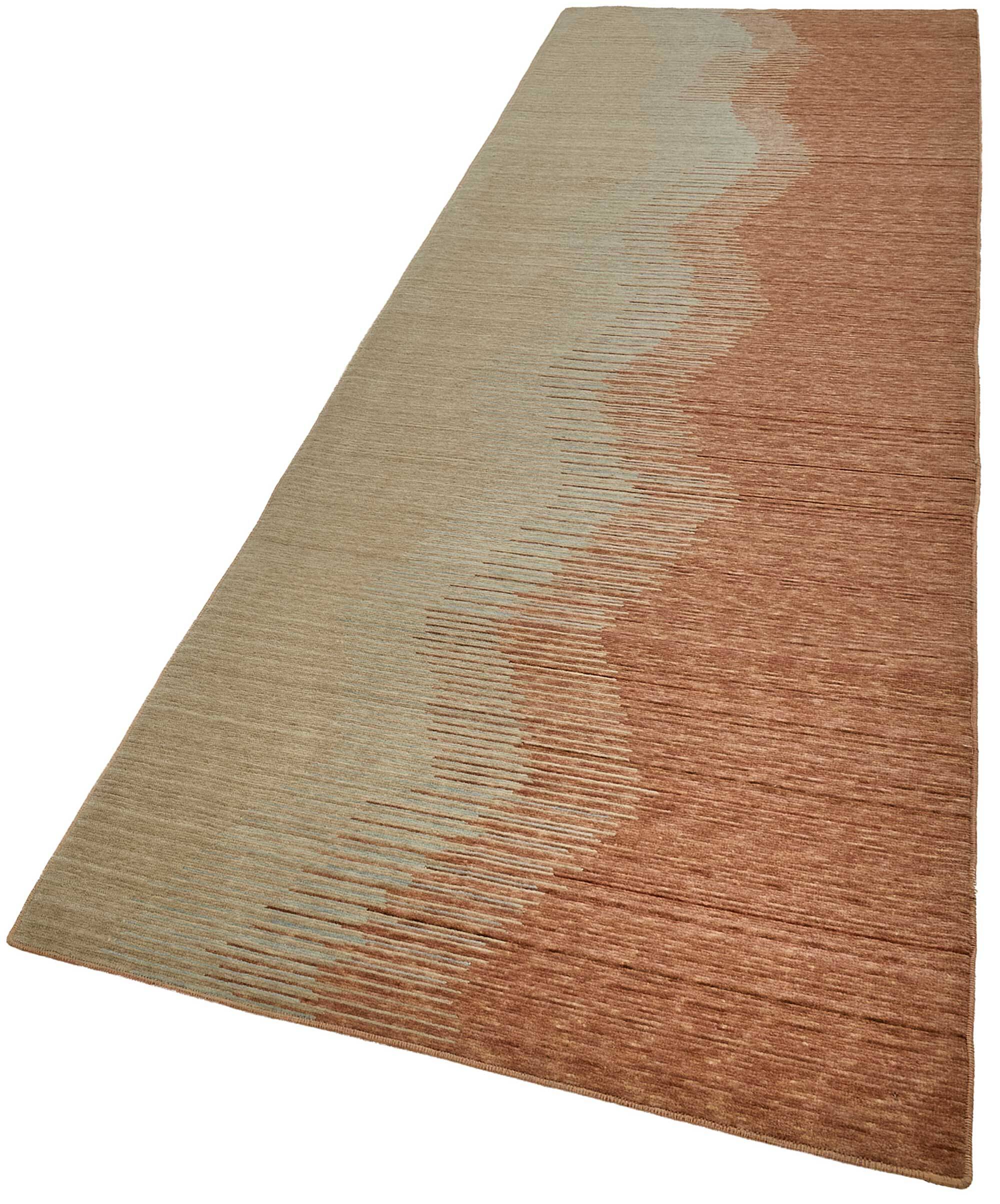 Turkish Handcrafted Loom Oushak Rug 98 cm x 325 cm