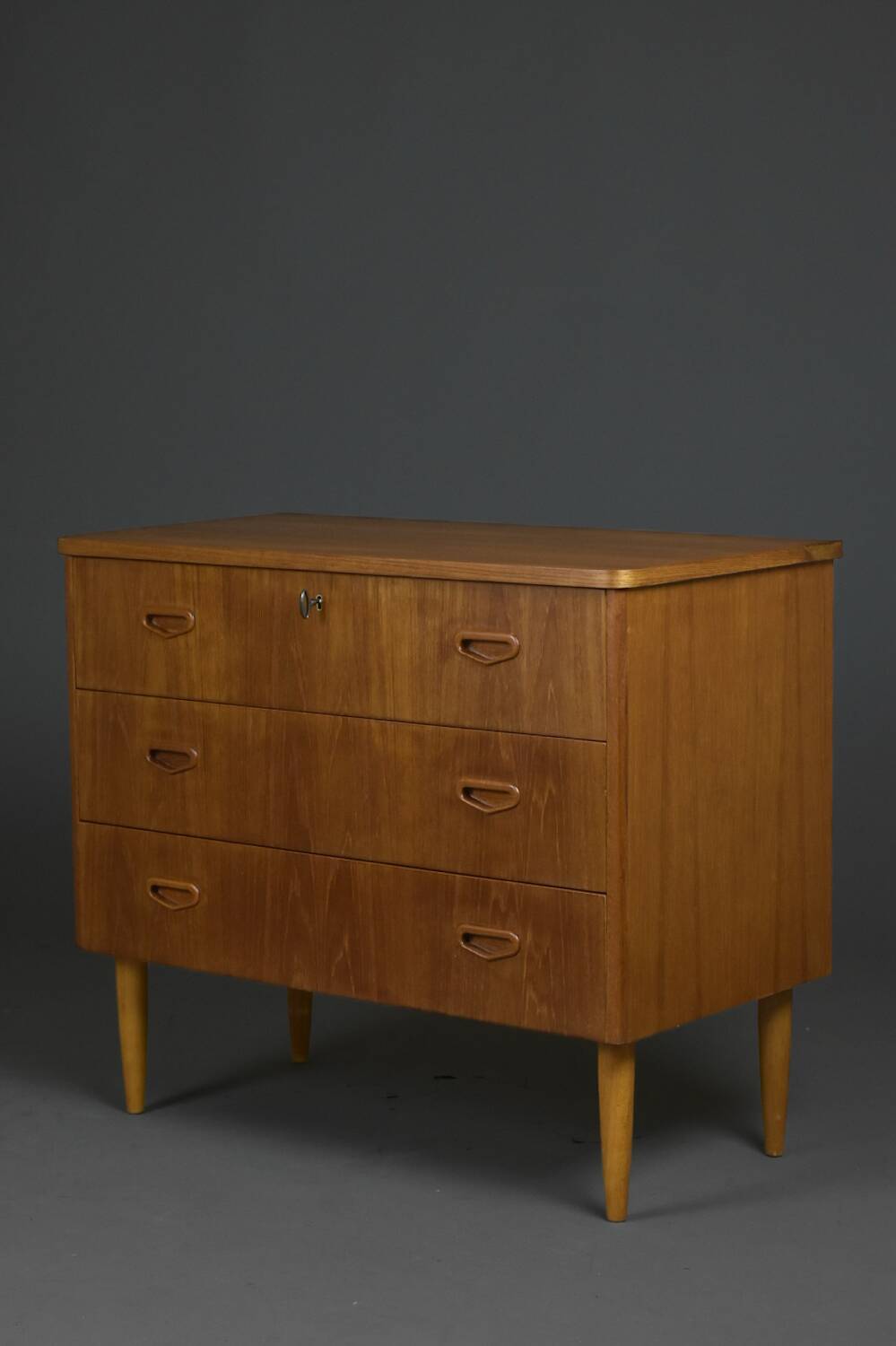 Commode scandinave en teck, années 1960