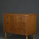 Commode scandinave en teck, années 1960