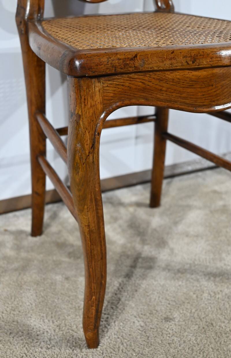 Oak Chairs, Louis Philippe Period – Mid-19th Century
