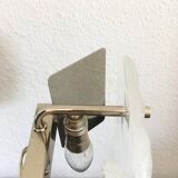 Frosted glass wall light by Kalmar Franken KG, 1960s