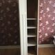 Small antique Parisian wardrobe