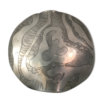 J.Somm pewter vase