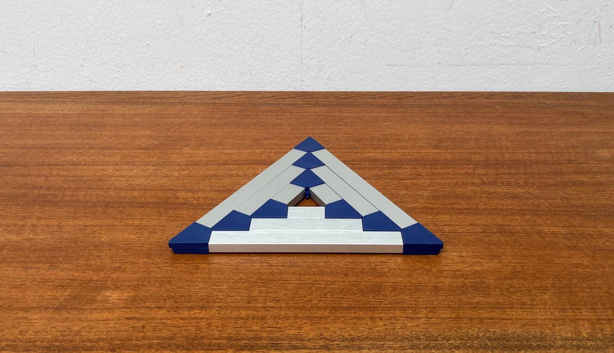 Postmodern triangular trivets by Jorgen Meldgaard for Menu, 1980s, set of 3.