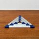 Postmodern triangular trivets by Jorgen Meldgaard for Menu, 1980s, set of 3.