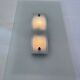 Pair of design midcentury wall or ceiling lamps/flushmounts - 1970s