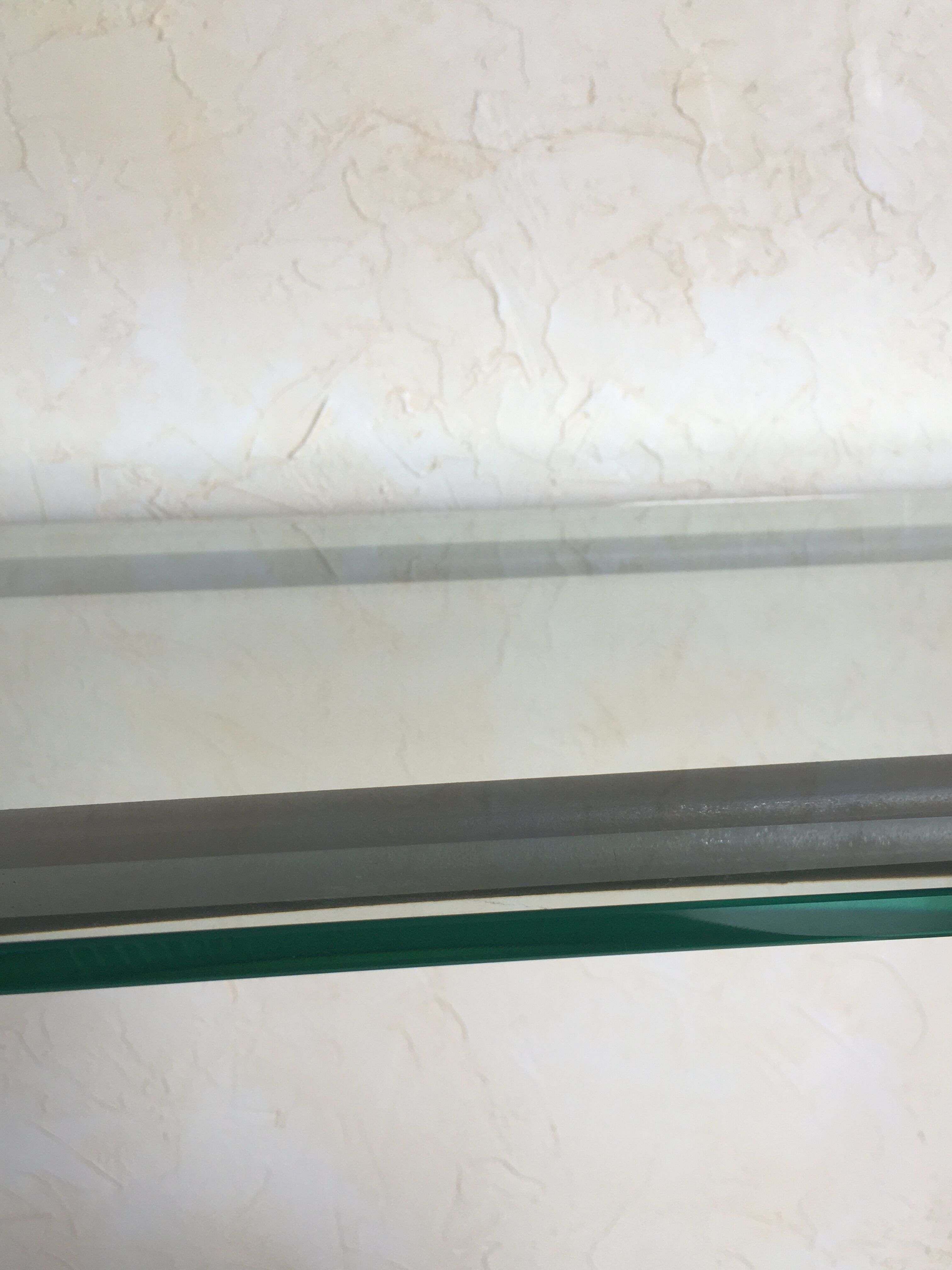 Vintage wrought iron console