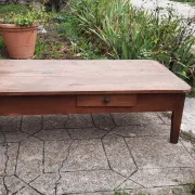 Low farmhouse table