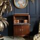 Children's secretary stamped jansen in rosewood - 20th century