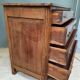 Louis XVI chest of drawers in natural wood
