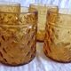 Série de 6 verres vintage "ananas"