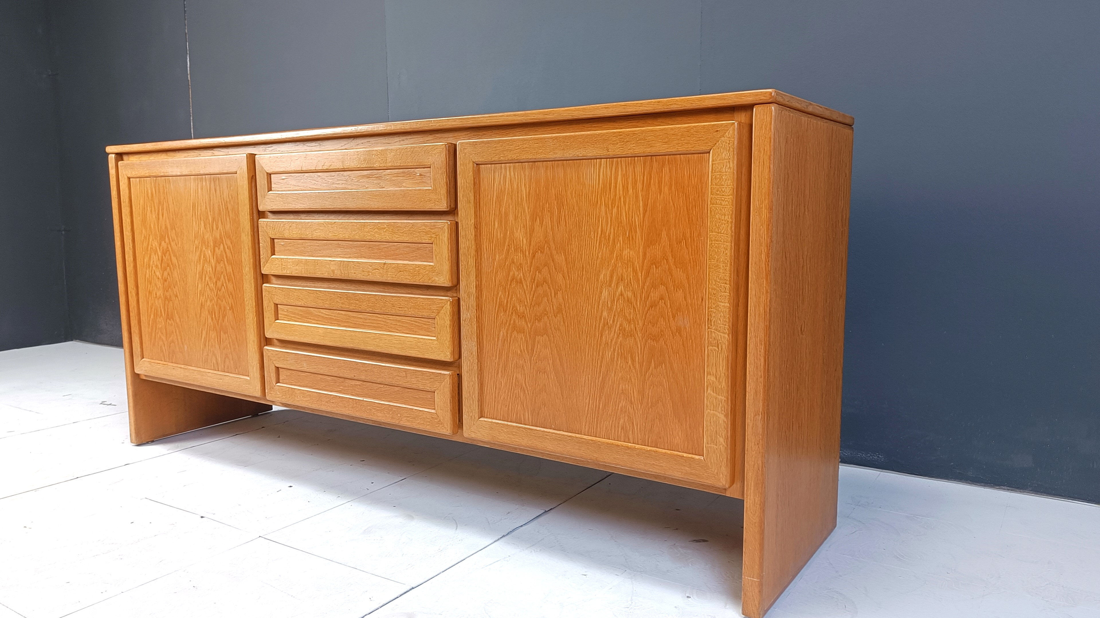 Vintage oak sideboard, 1960s