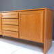 Buffet en chêne vintage, années 1960