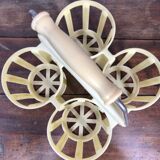 Yellow vintage bottle holder