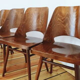 Set of Four Chairs by O. Haerdtl for TON, Czechoslovakia, 1960s