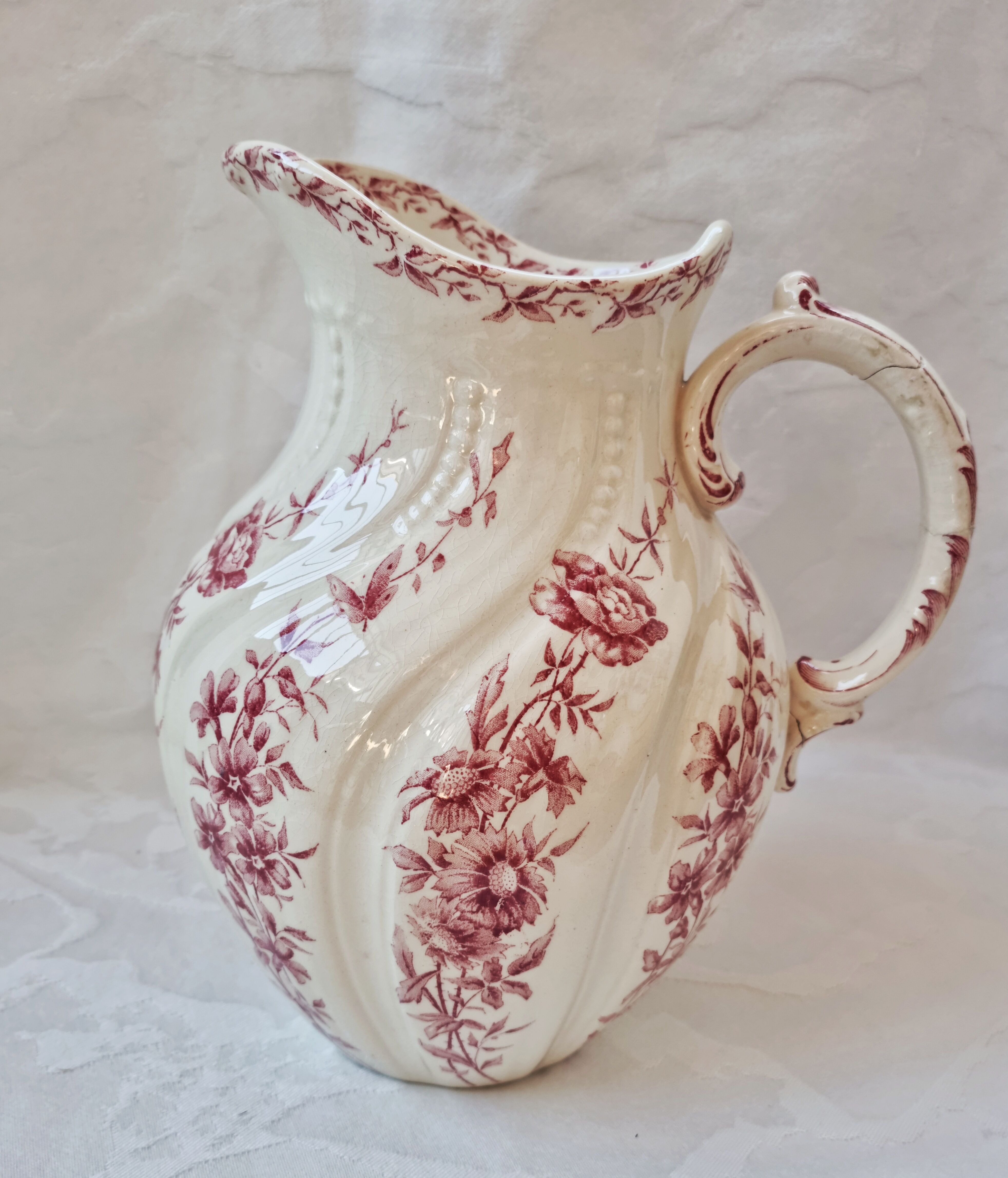 Broc de toilette Decoris Sarreguemines
