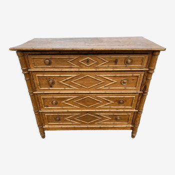 Commode bambou