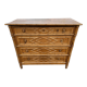 Bamboo chest of drawers