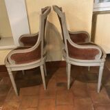 Pair of cane chairs