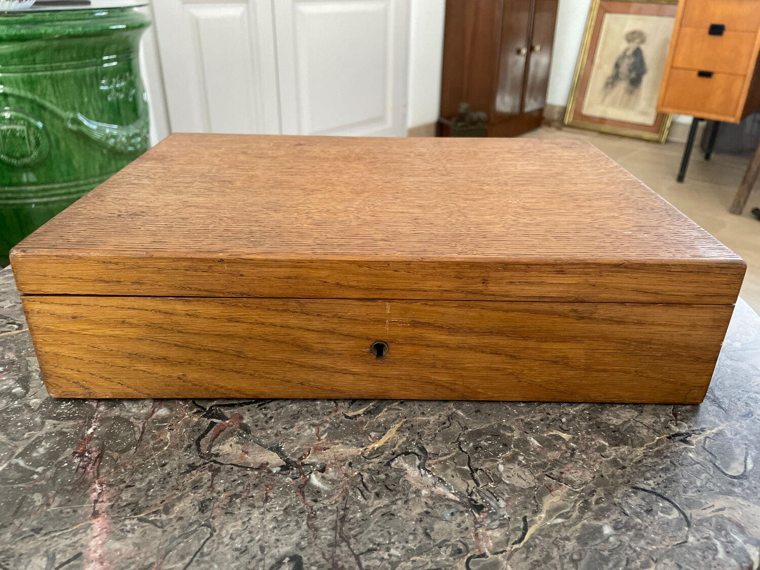 Vintage wooden box