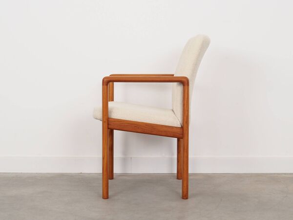 Fauteuil en teck, design danois, années 1970, production : Danemark