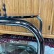 Chrome and smoked glass side table 1970