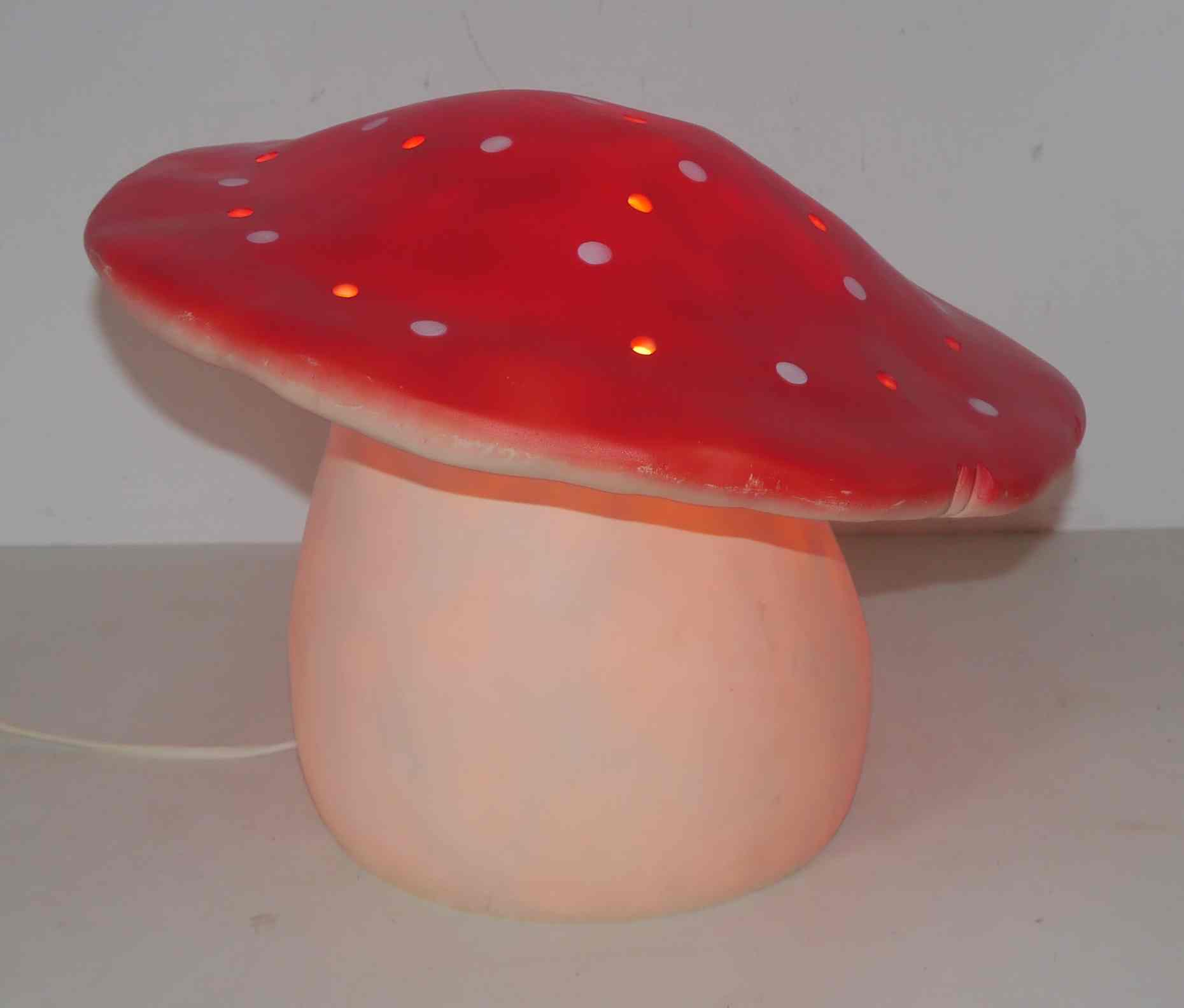Night light Heico mushroom Made in Germany