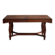 Art Deco dining table in teak, with butterfly extension, Danish cabinetmaker, 1940s.