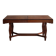 Art Deco dining table in teak, with butterfly extension, Danish cabinetmaker, 1940s.
