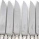 Cardeilhac, Christofle, 12 cheese knives, dessert, Minerva silver, Uniplat.