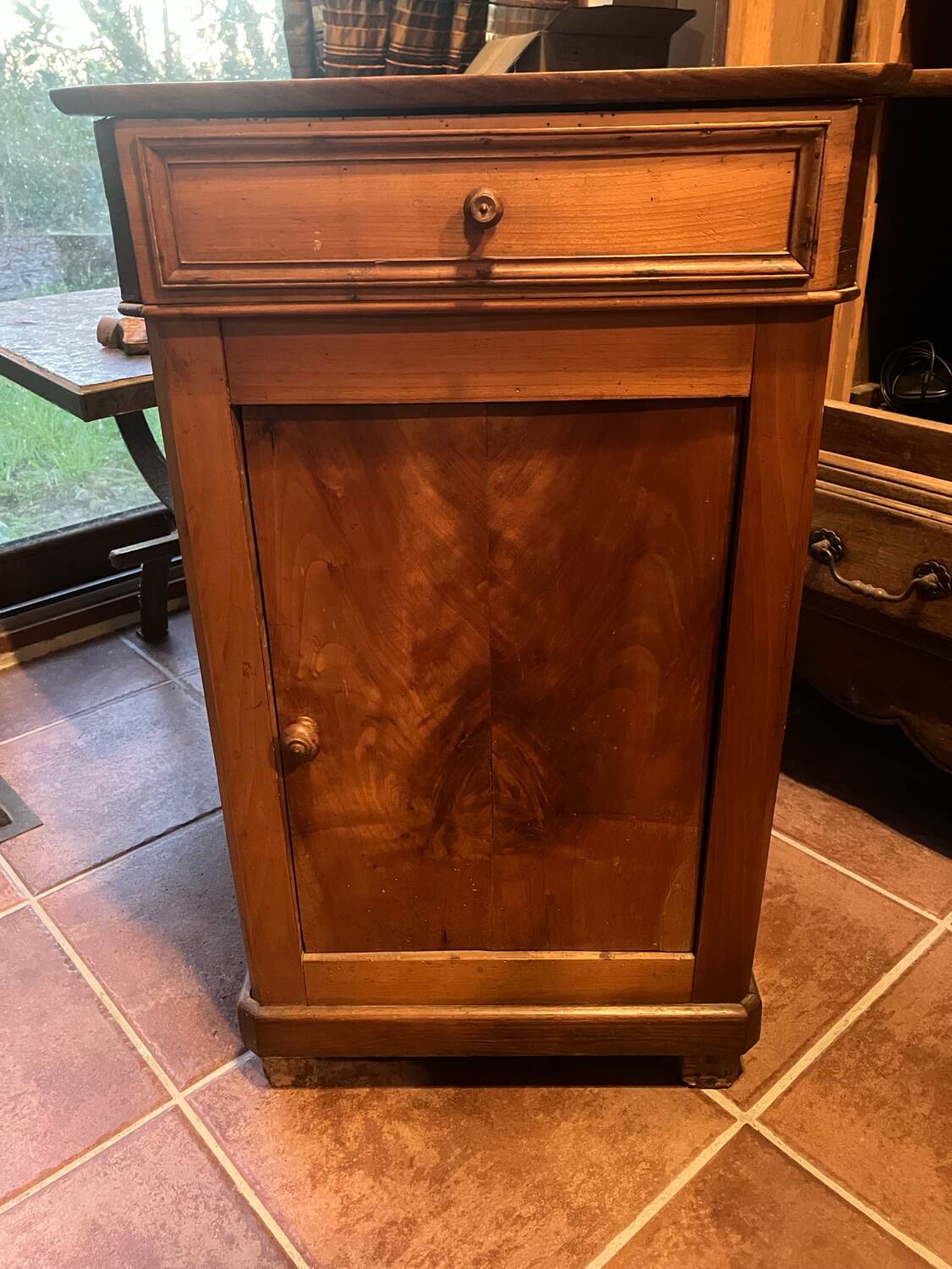 Small Louis Philippe bedside table