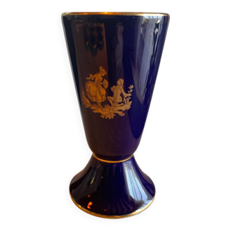 Mazagran cobalt blue gold decor