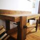 Restored carpenter workbench