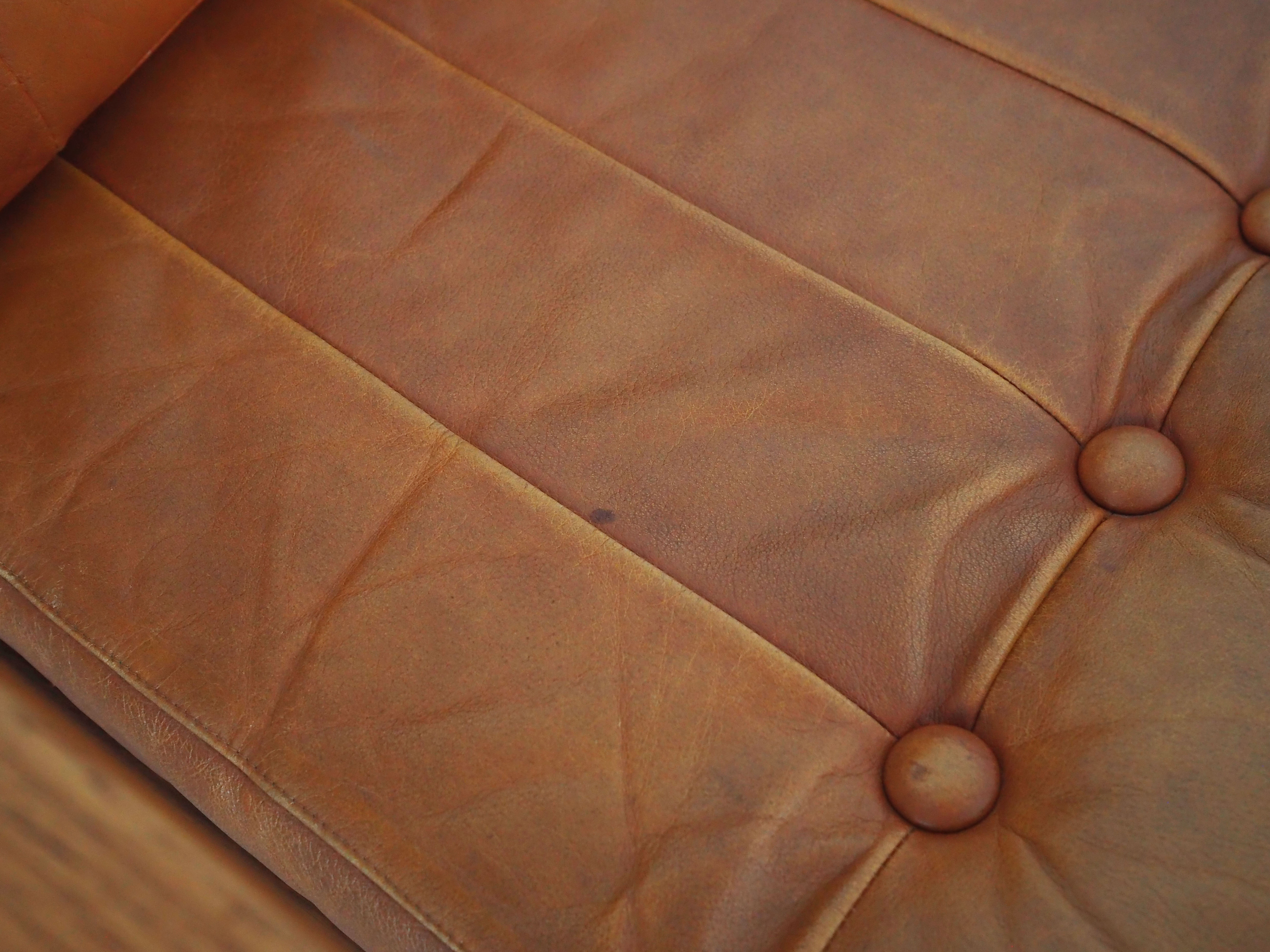 Oak armchair, Danish design, 60s, production: Denmark