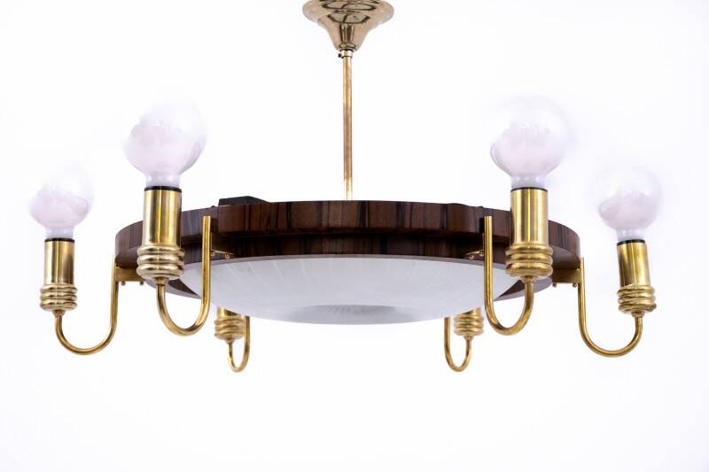 Lampe Art Déco, Pologne, vers 1950.