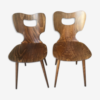 Set of two Baumann chairs