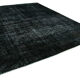 Tapis persan surteint tissé à la main 292 cm x 386 cm tapis en laine noire