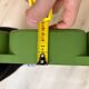 Space Age Wall or Ceiling Panel System in Green Plastic, S