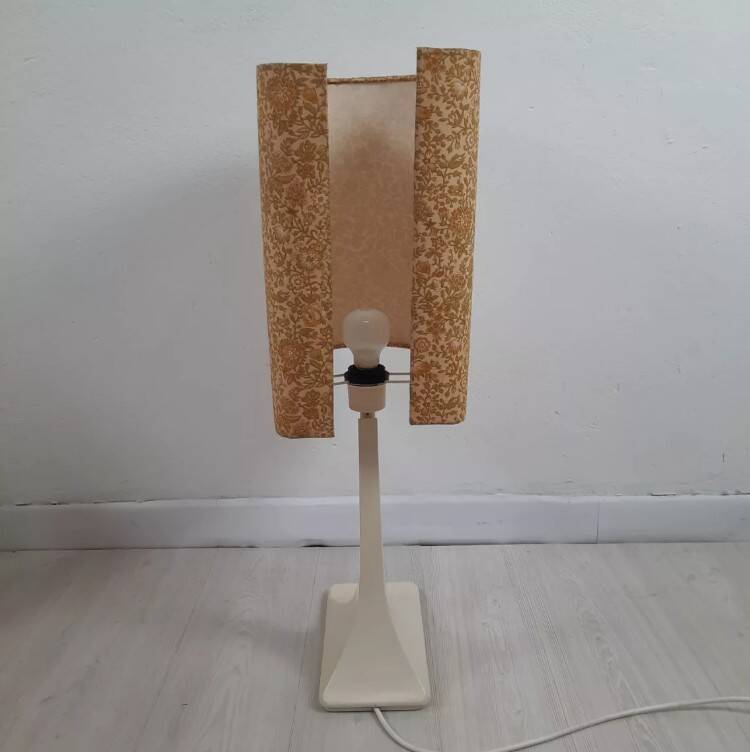 Three lamps space age flower print - 1960s