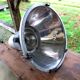 Large vintage industrial light fixture pendant light