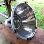 Suspension grand luminaire industriel vintage