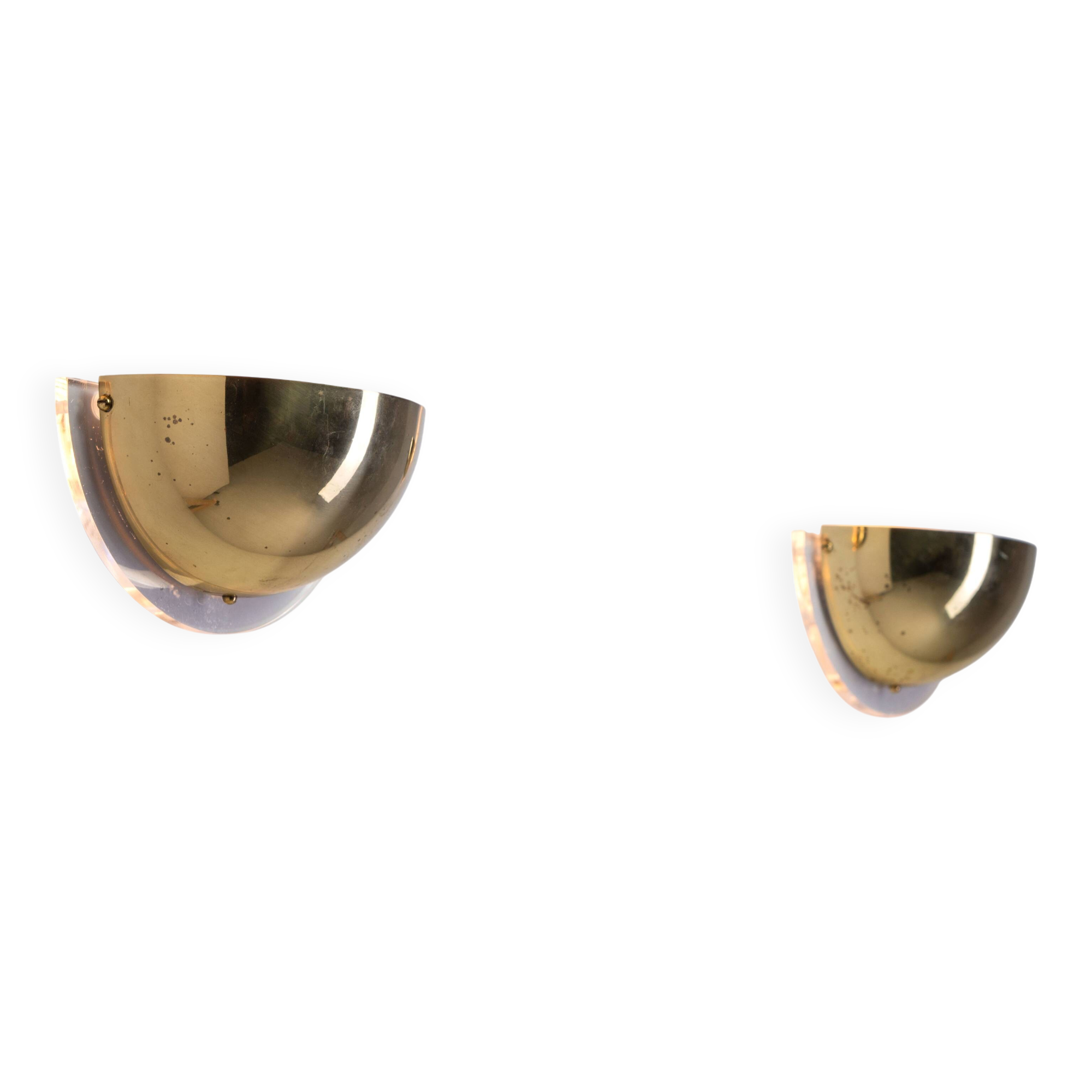 Set of two wall lamps by N Leuchten, Germany, 1970s