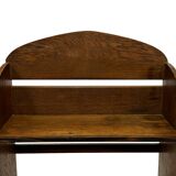 Art Deco Oak compact bookcase minimalist design