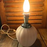 Lampe de chevet en verre