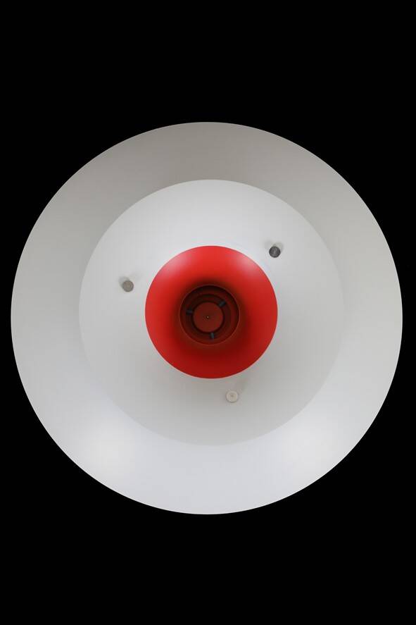 Top Louis Poulsen / Poul Henningsen “PH 5” pendant lamp / mid-century / Danish modern design / PH5