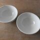 Small bowls in Sarreguemines France majolica