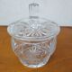 Cut crystal candy box