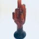 Mid-Century Cactus-Shaped Ceramic Candleholder, 1960s